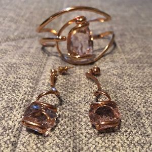 Murano (Italy) bracelet and earring